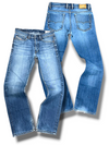 Vintage Diesel Y2K Straight Leg Jeans „Viker“ (L)