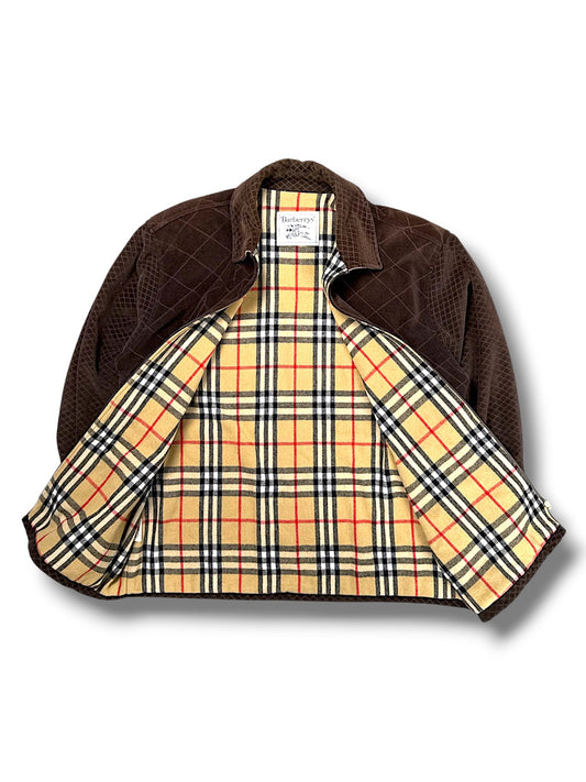 Vintage Burberry Y2K Harrington Jacke (L)