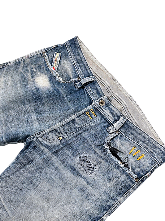 Vintage Diesel Straight Leg Jeans (L)