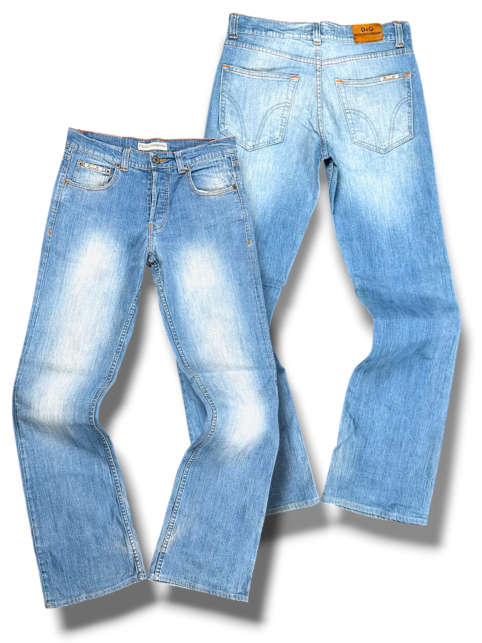 Vintage Dolce & Gabbana Y2K Flared Jeans (M) – XTENDED