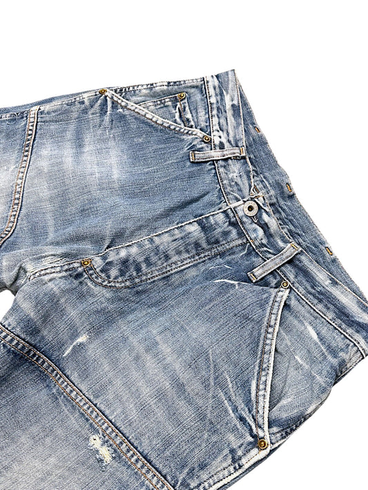 Vintage G-Star Y2K Baggy Damenjeans (S)