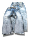 Vintage Y2K Rock Revival Baggy Jeans (M)