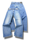 Vintage Diesel jeans med lige ben (M)