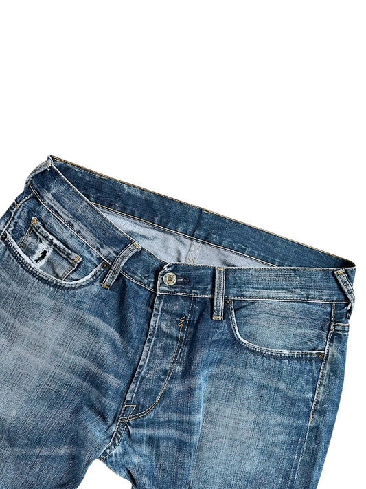 Vintage Japan Rags y2k baggy Jeans (S)