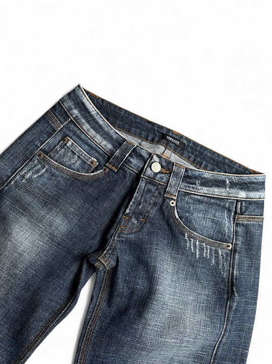 Vintage Versace Y2K Baggy Jeans (XS)