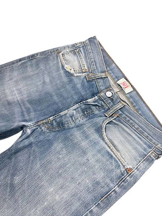 Vintage Levi’s Y2K Straight Leg Jeans „501“ (M)