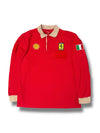 Vintage Ferrari Y2K Langarmpolo (M)