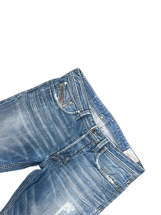 Vintage Diesel Y2K Straight Leg Jeans „LARKEE“ (L)