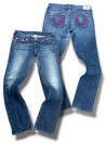 Vintage True Religion Y2K Bootcut / Flared Damenjeans (L)
