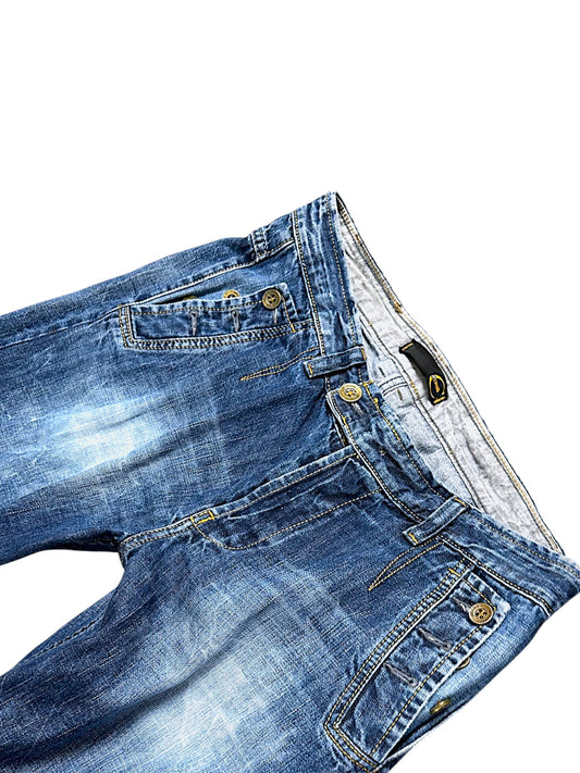Vintage Cavalli Y2K Straight Leg Jeans (L)