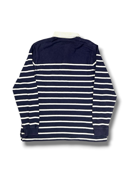 Vintage Lacoste Y2K Langarm-Polo (L) – Rückansicht