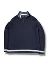 Vintage Burberry Y2K Strickpullover mit Kragen (S) – Vorderansicht