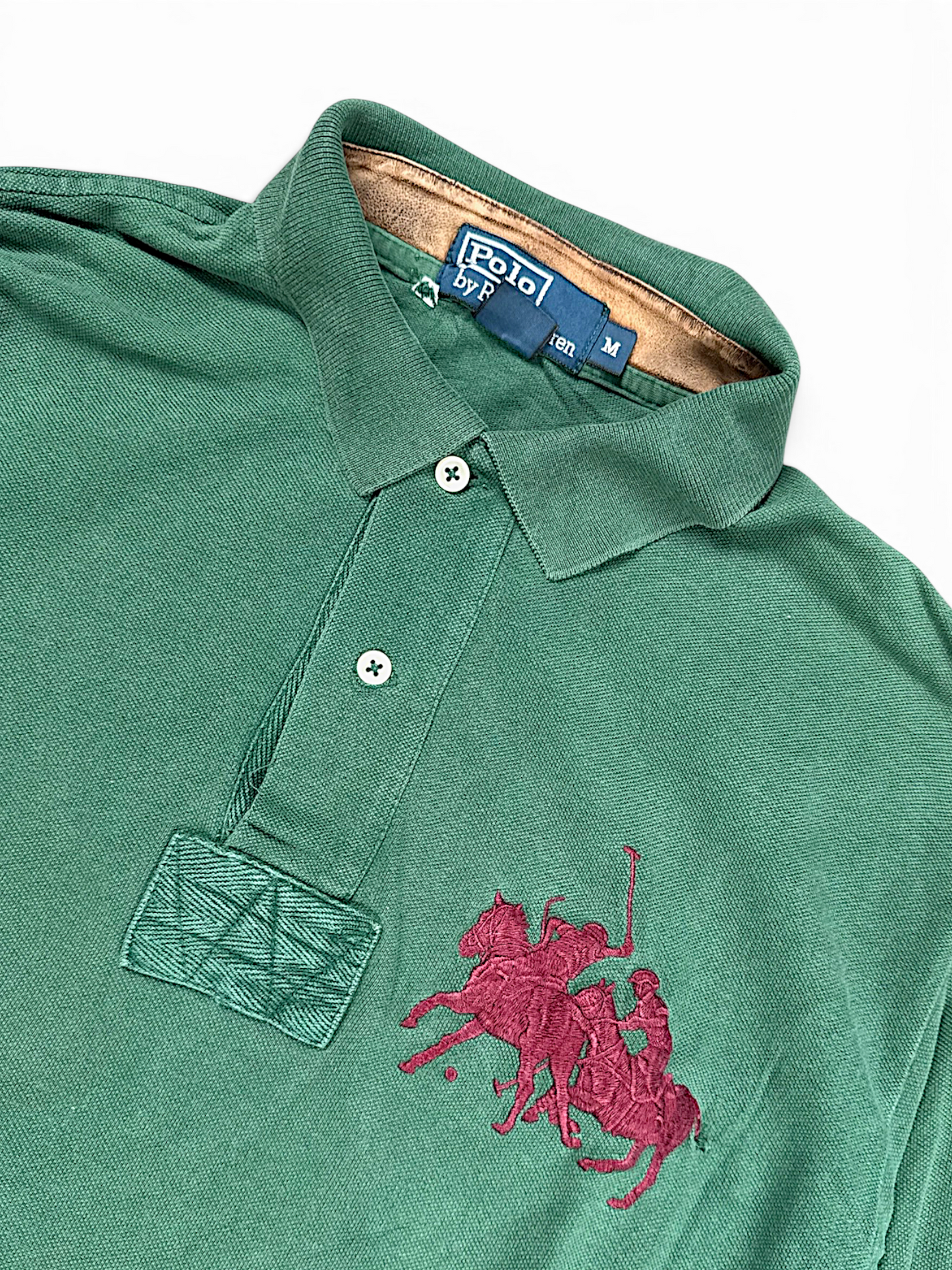 Vintage Ralph Lauren Y2K Langarm Polo (M)