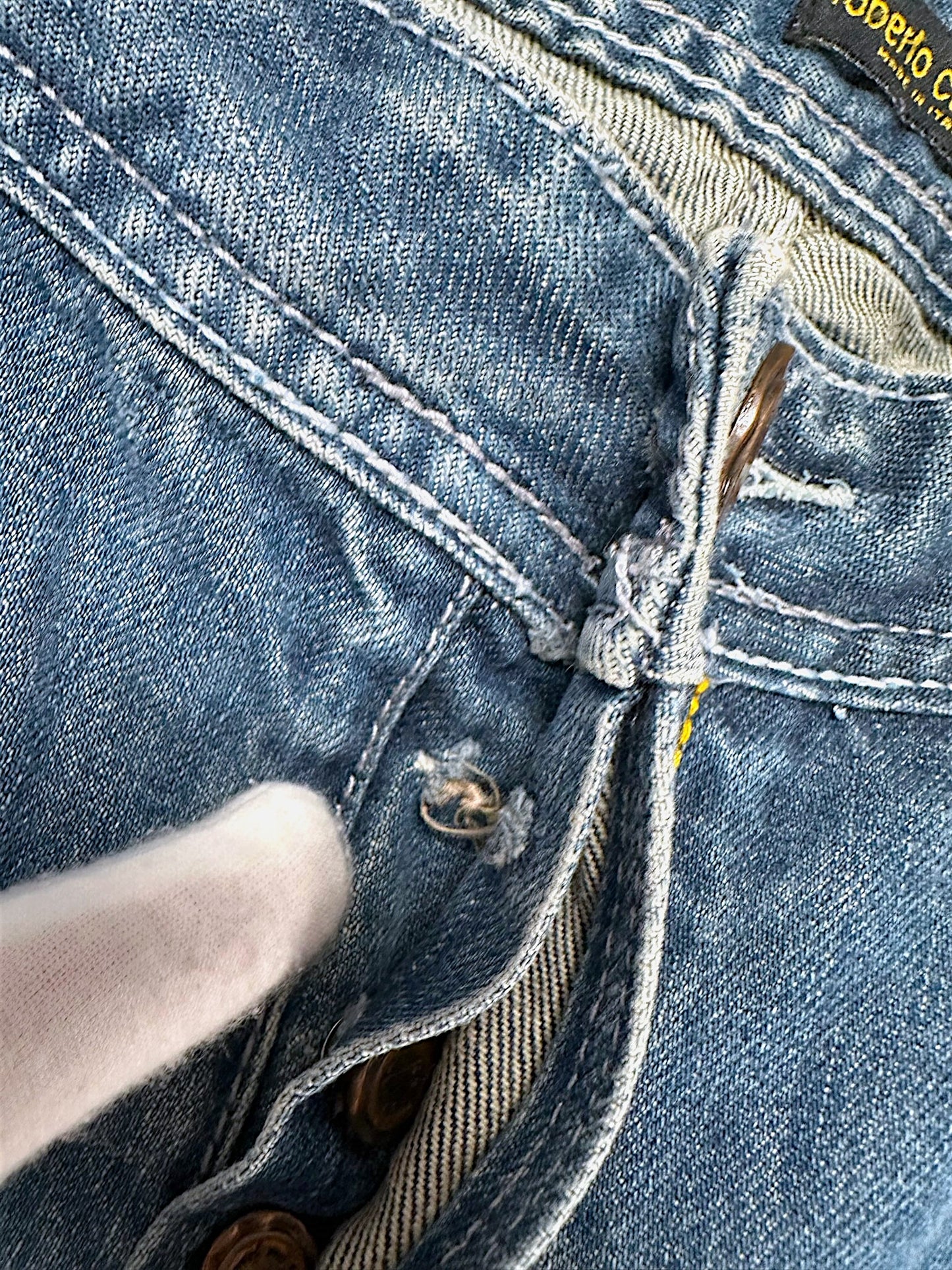 Vintage Roberto Cavalli Y2K Flared Jeans (M)