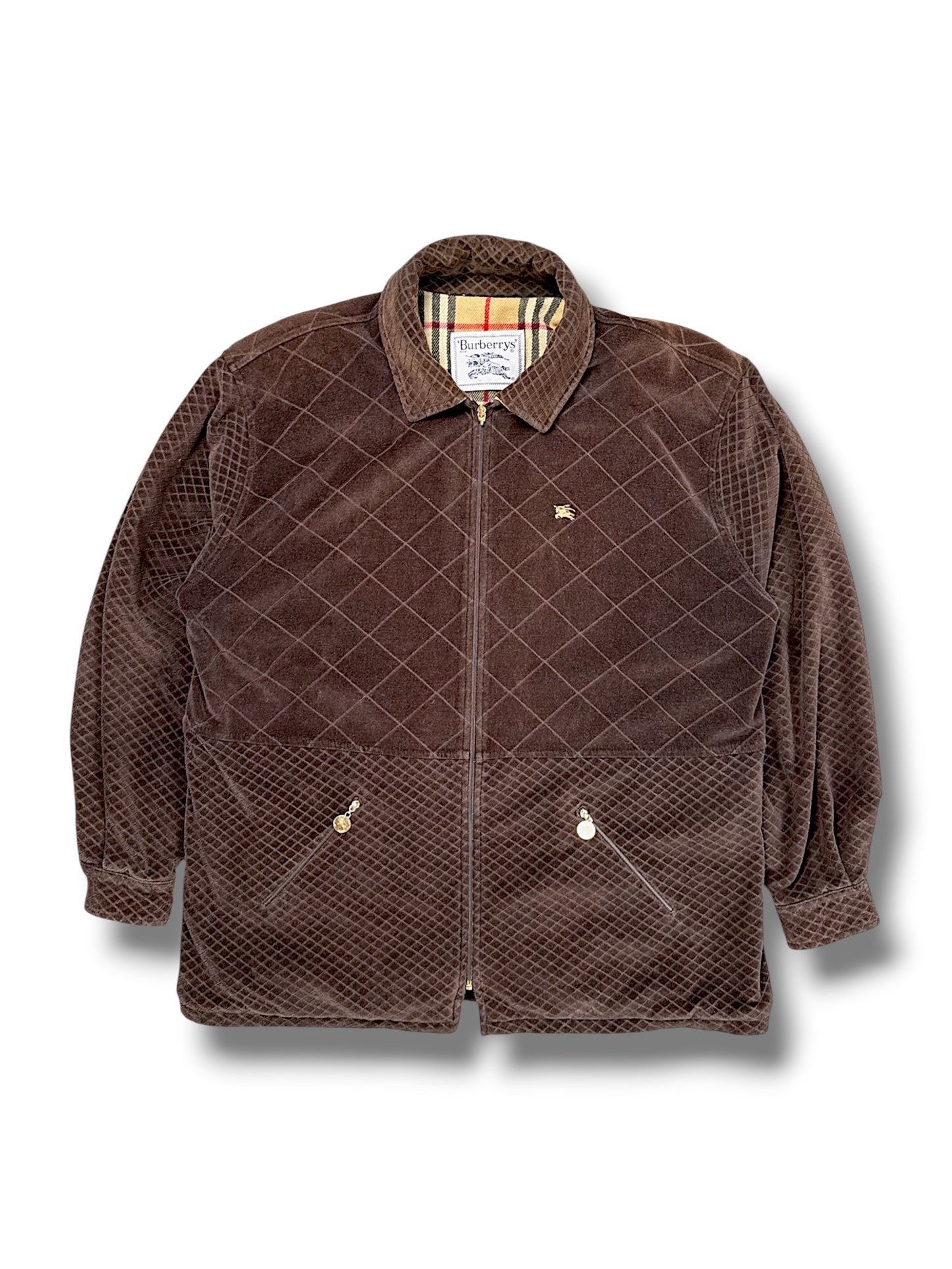 Vintage Burberry Y2K Harrington Jacke (L)