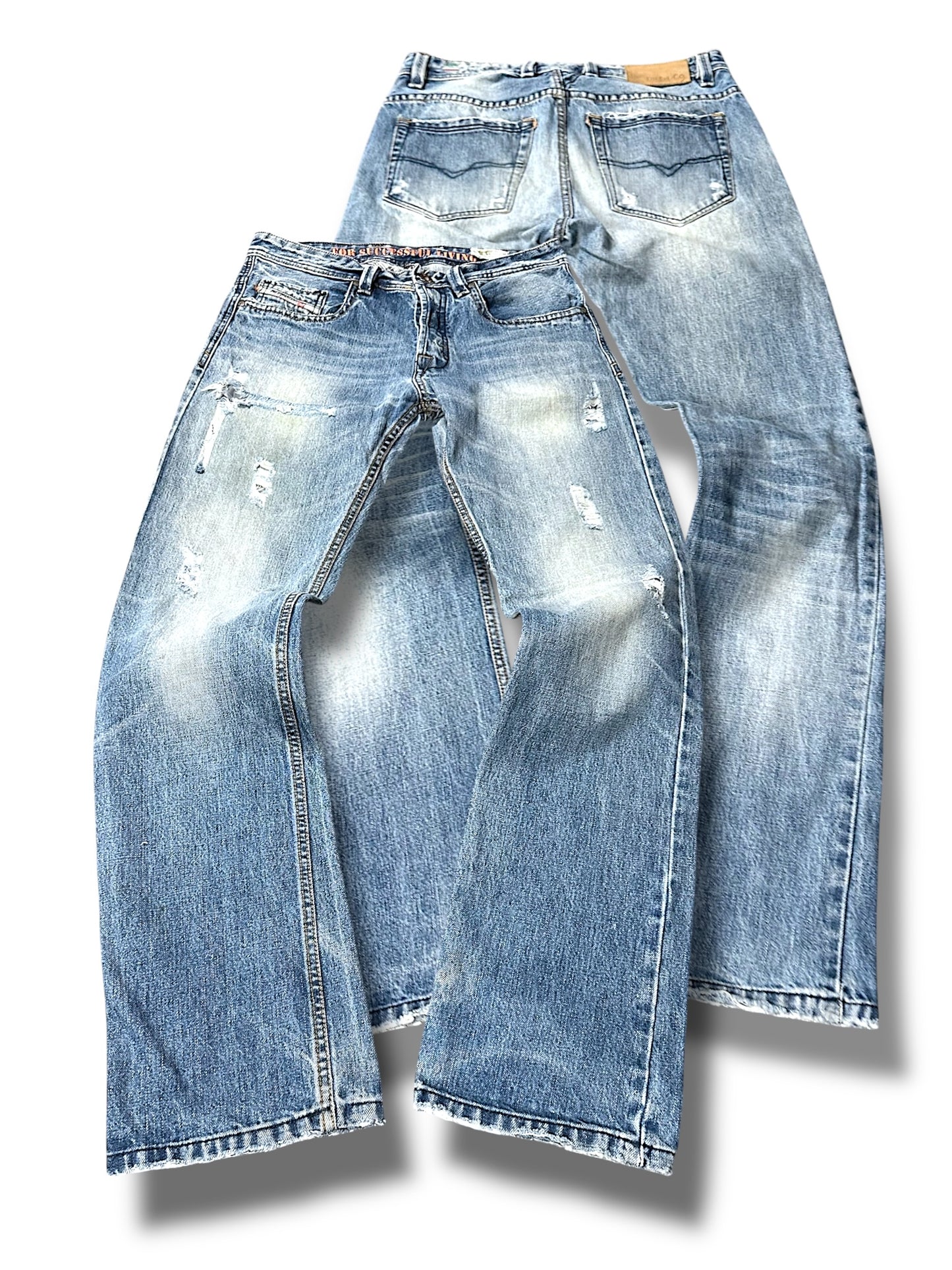 Vintage Diesel Y2K Straight Leg Jeans (L)