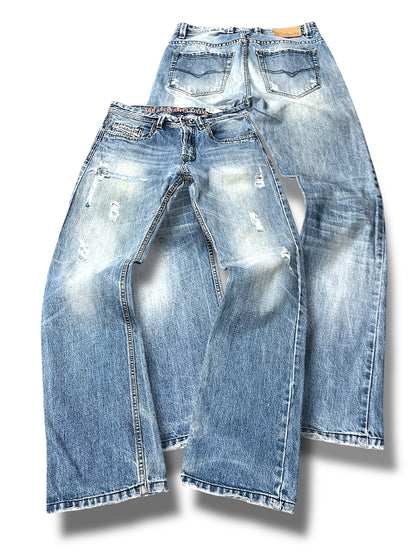 Vintage Diesel Y2K Straight Leg Jeans (L)