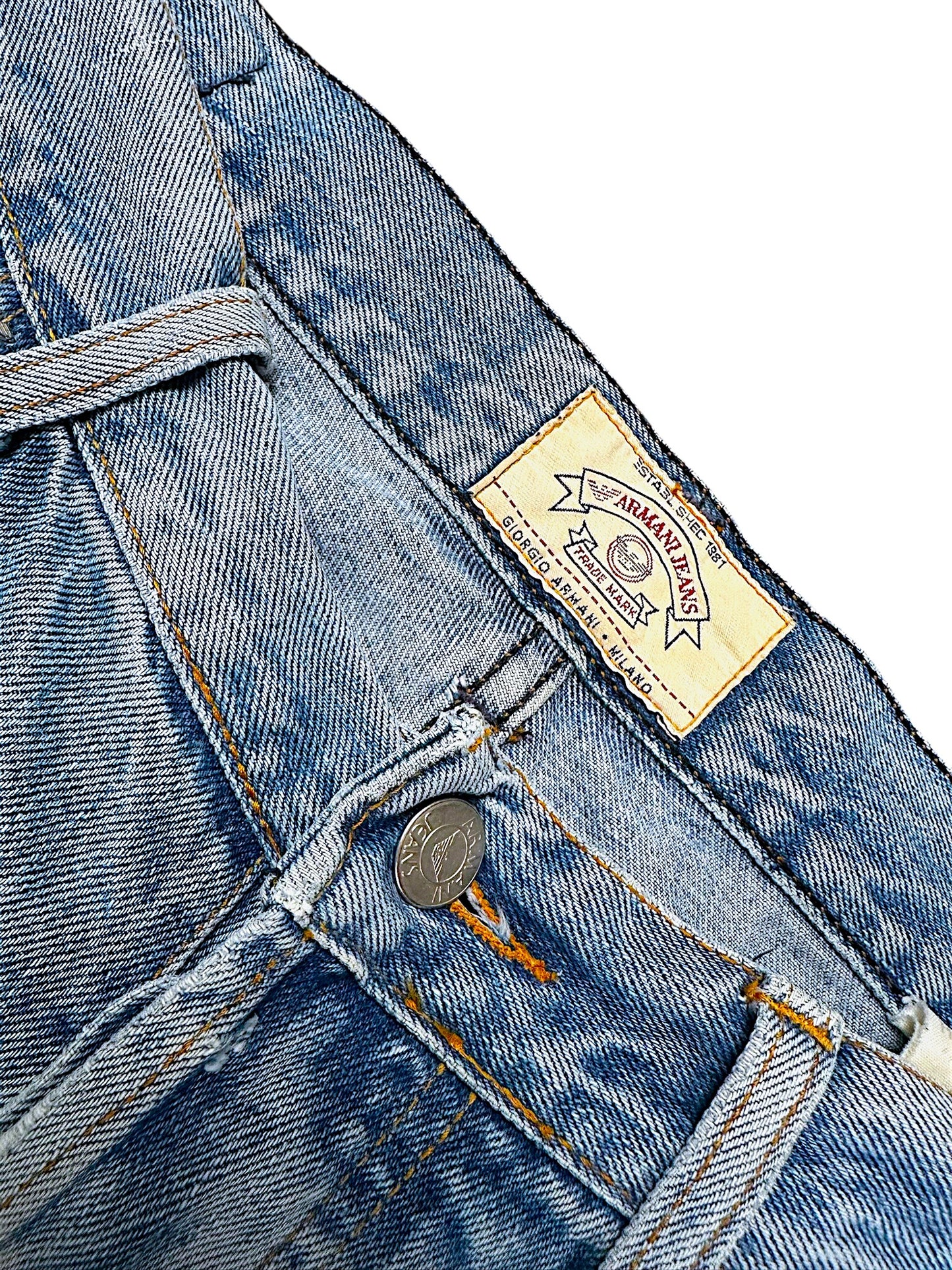 Vintage Armani Baggy Jeans (S)