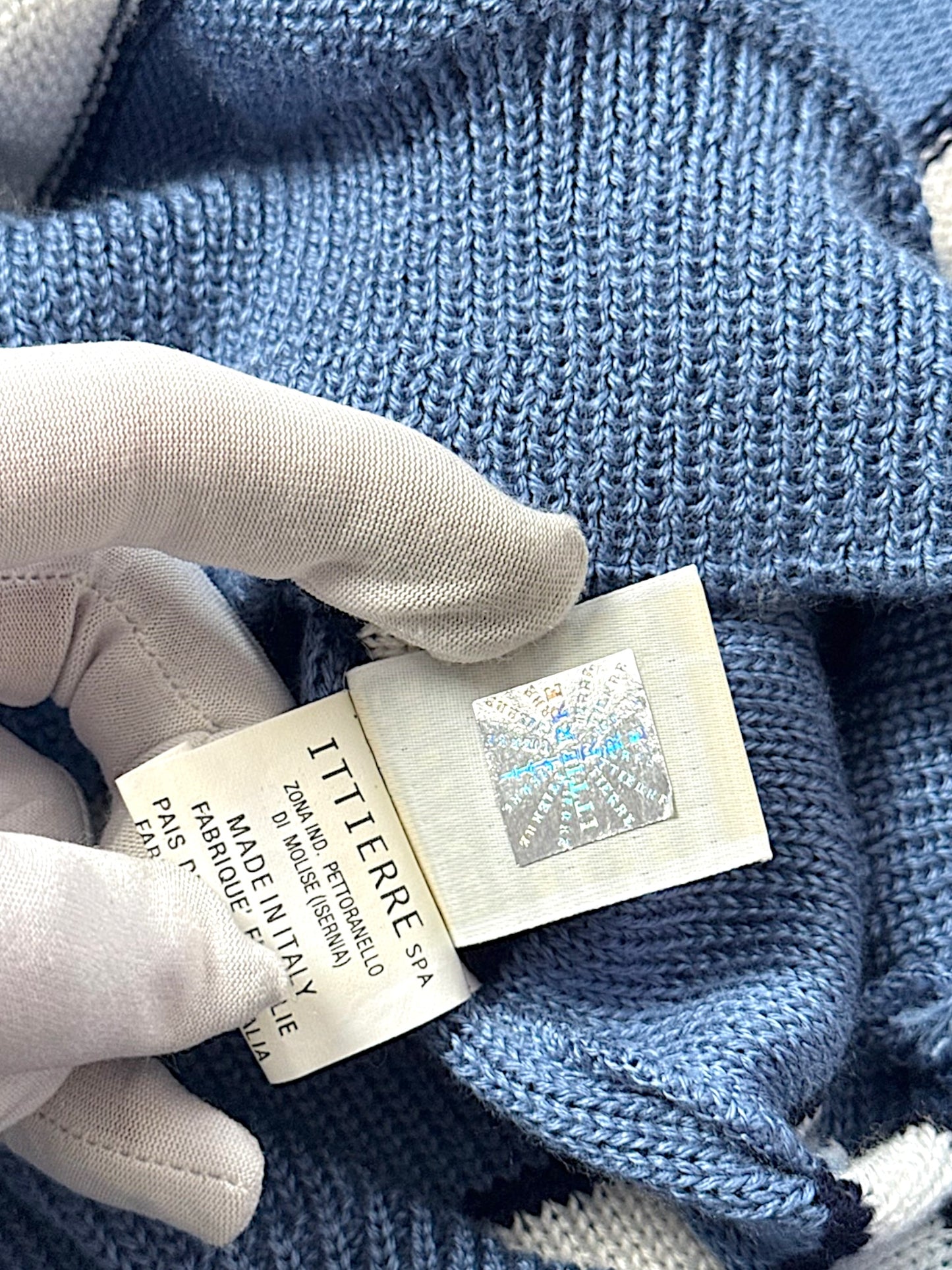 Vintage Versace Y2K Wollpullover (XL)