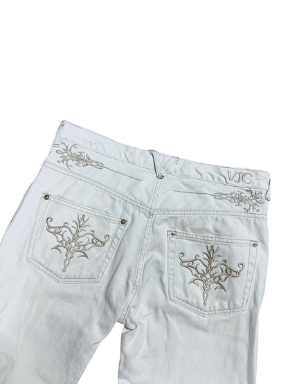 Vintage Versace y2k Straight Leg Jeans (S)