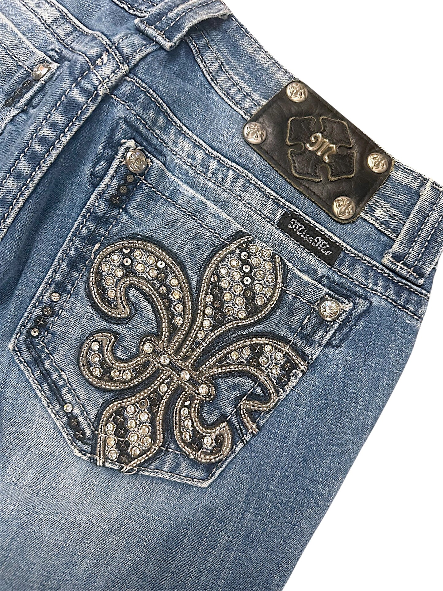 Vintage Miss Me Y2K Bootcut / Flared Damenjeans (S)