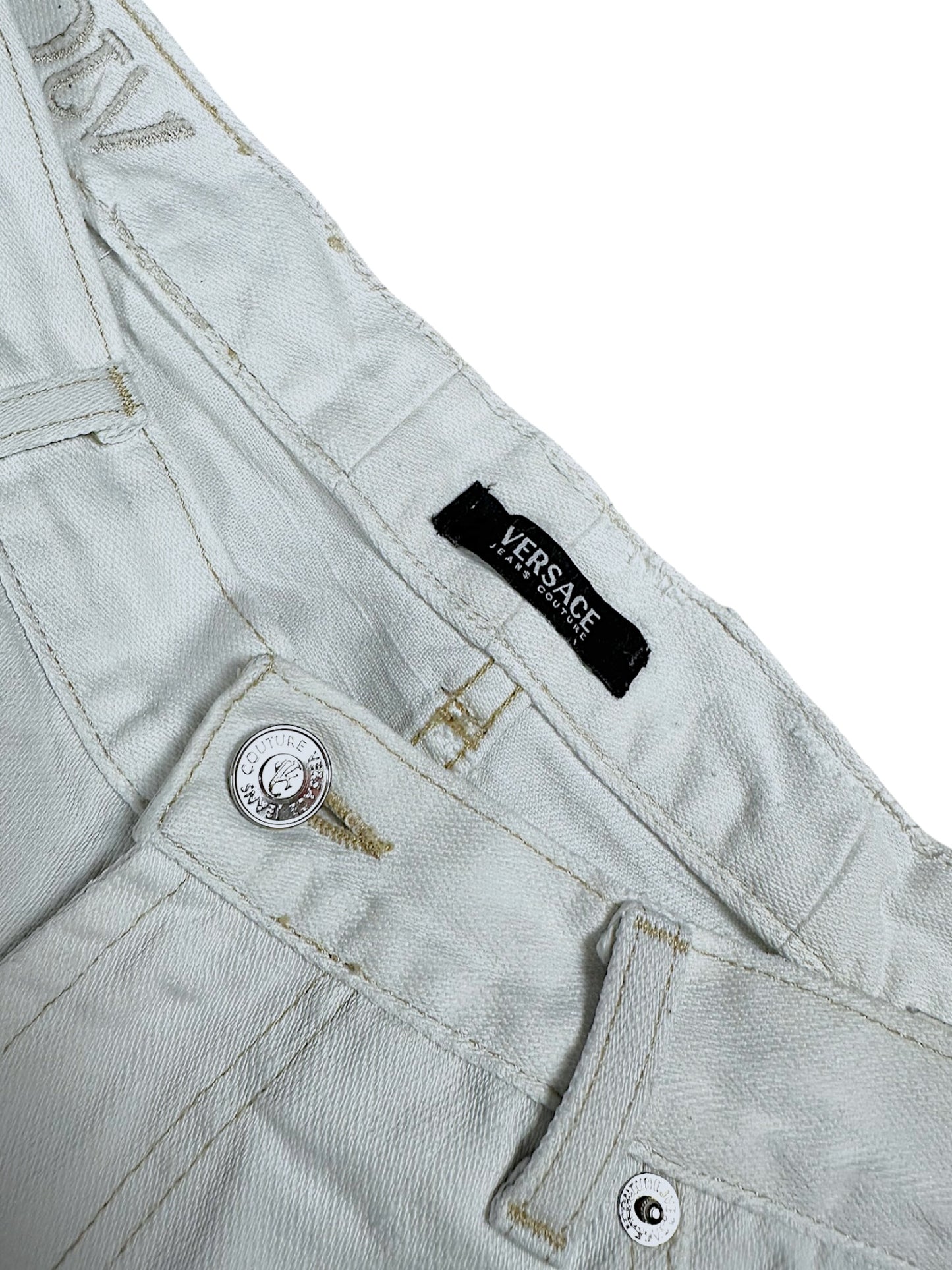 Vintage Versace y2k Straight Leg Jeans (S)