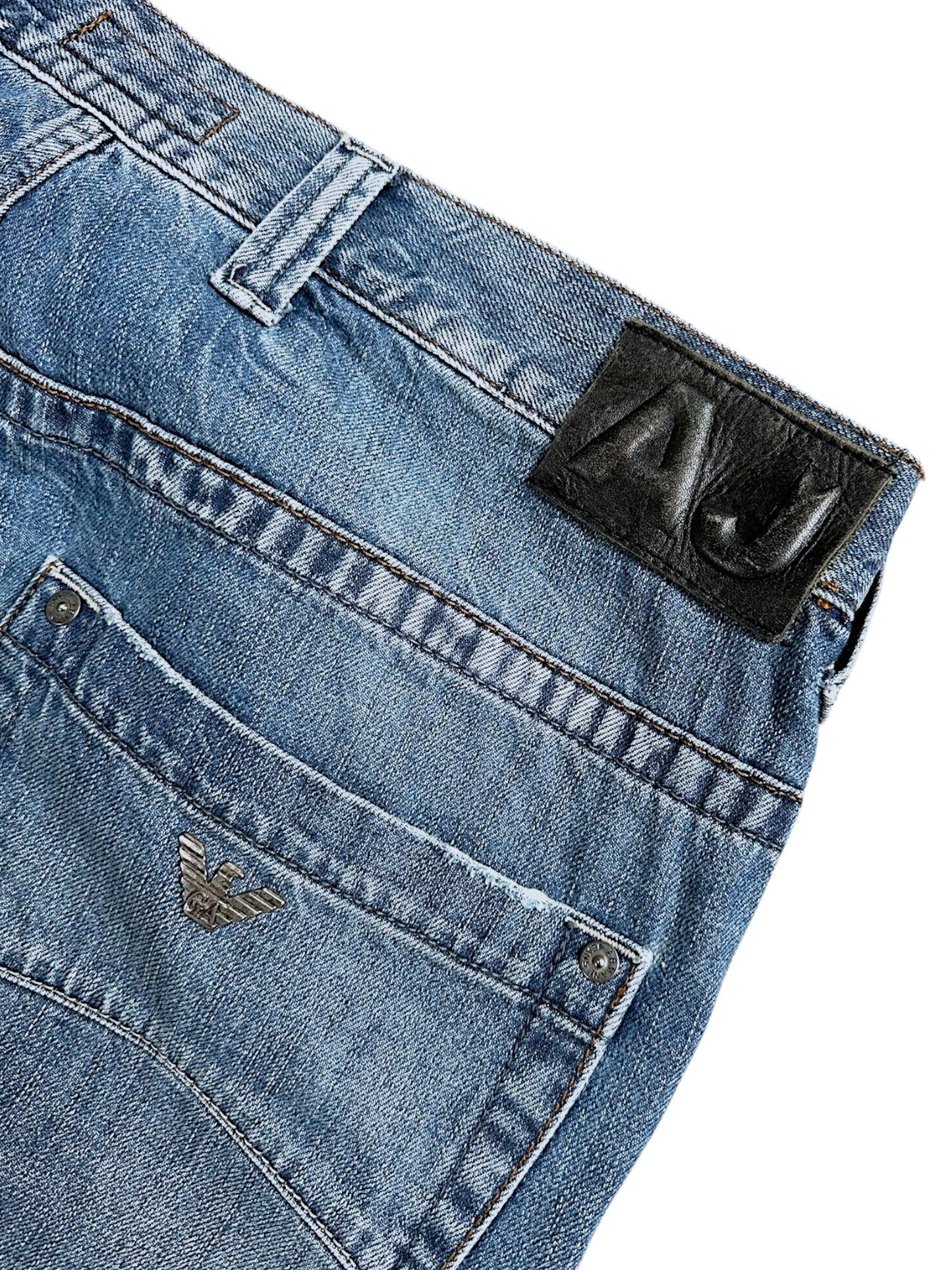 Vintage Armani straight leg Jeans (S)
