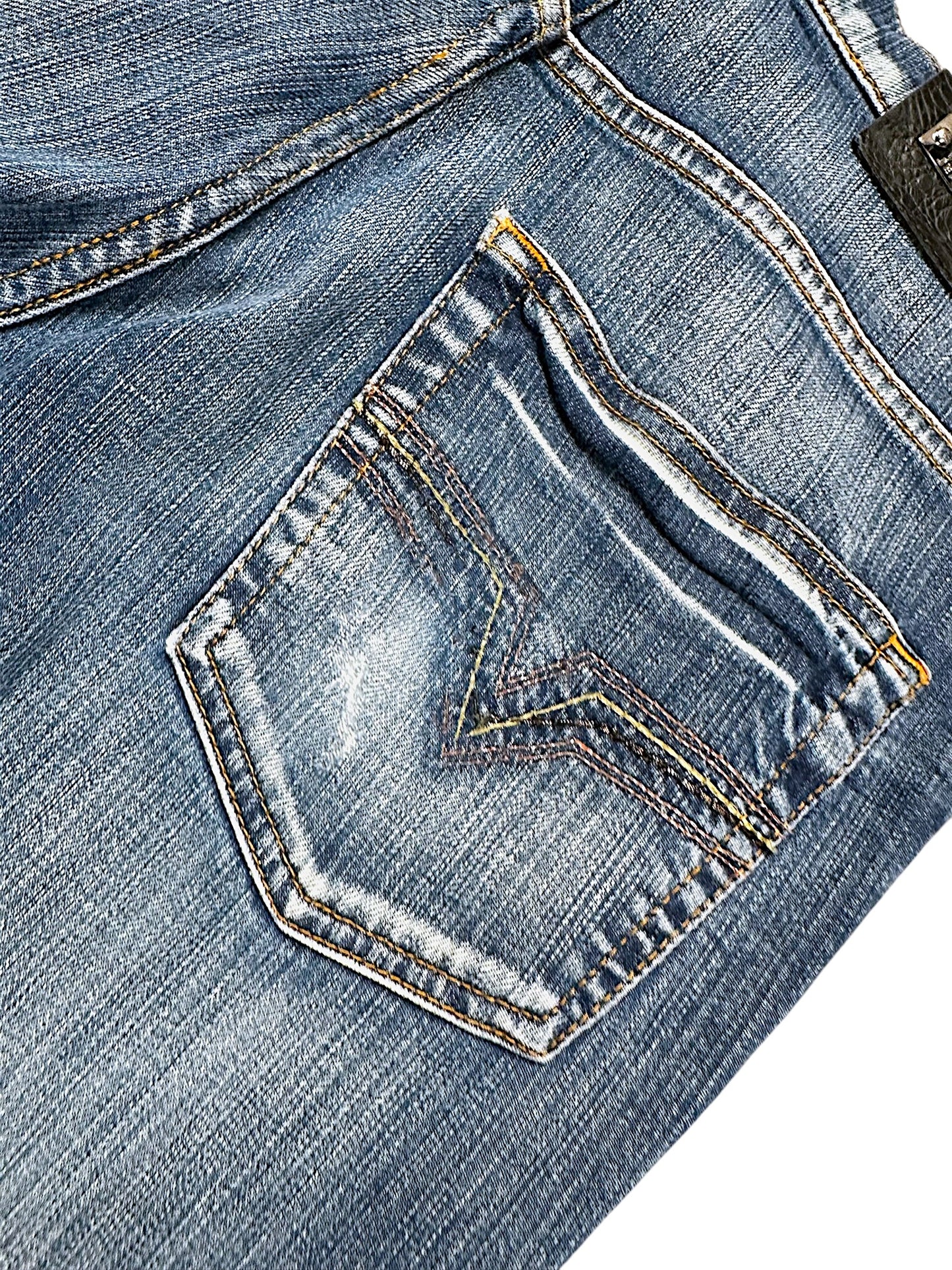 Vintage Versace Y2K Straight Leg Jeans (S)