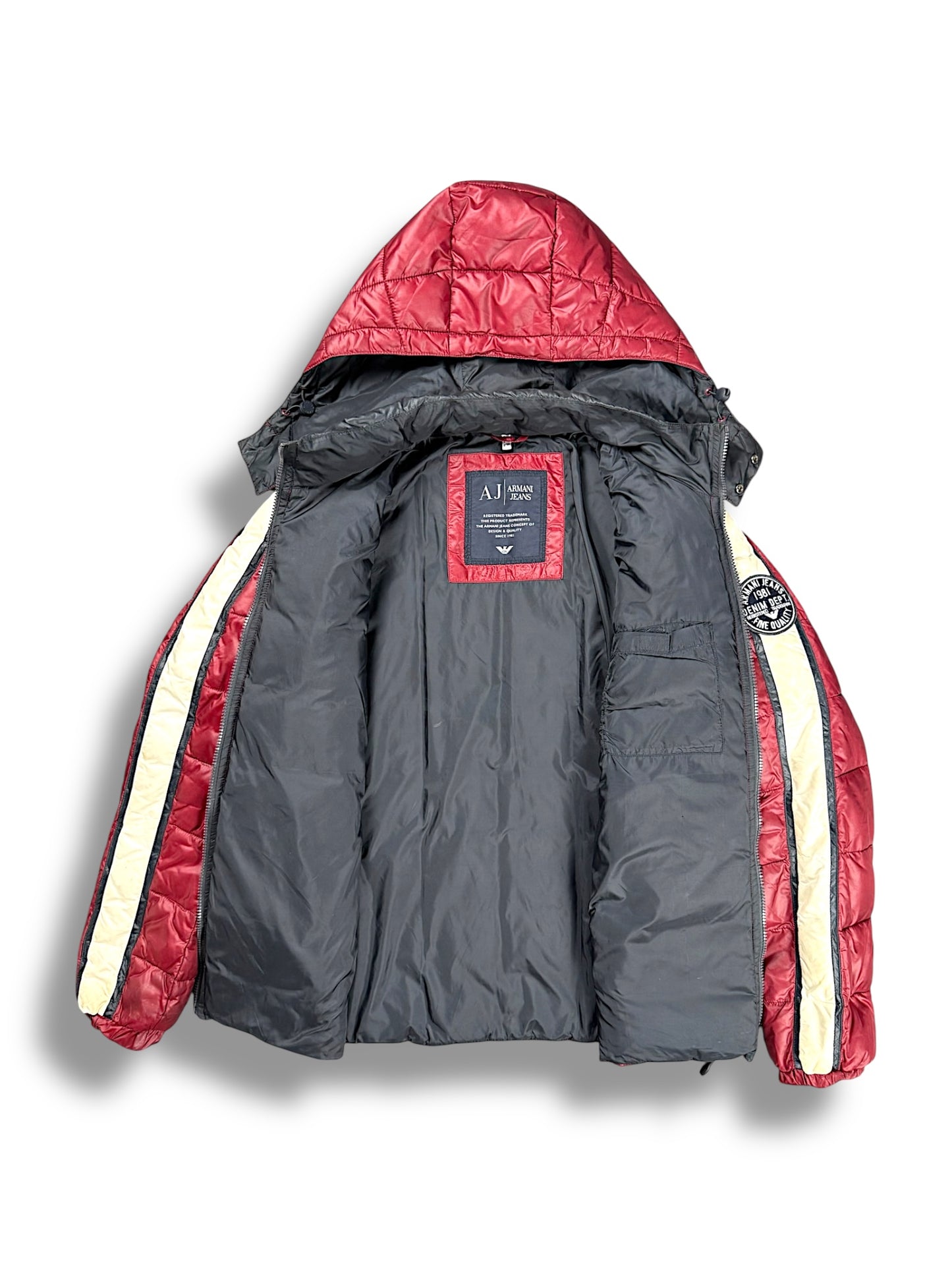 Vintage Armani Daunenjacke (L)