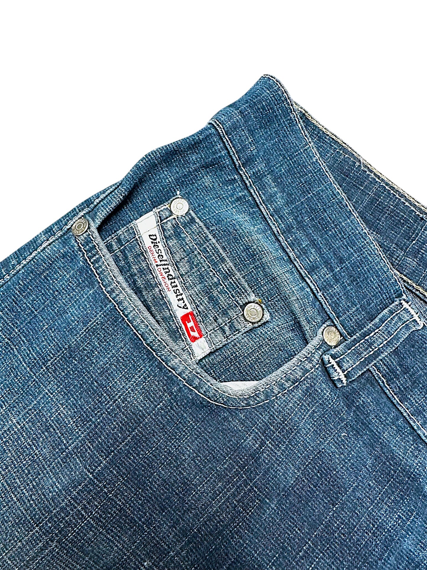 Vintage Diesel Y2K Baggy Jeans (M)