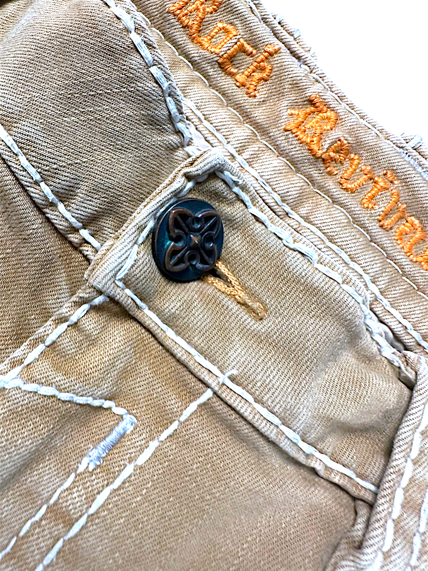 Vintage Rock Revival Y2K Straight Leg Jeans (M)