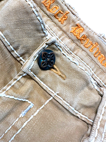 Vintage Rock Revival Y2K Straight Leg Jeans (M)