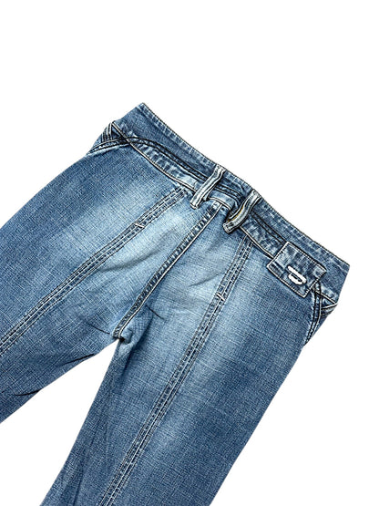 Vintage Diesel Y2K Low Waist Bootcut Damenjeans (S)