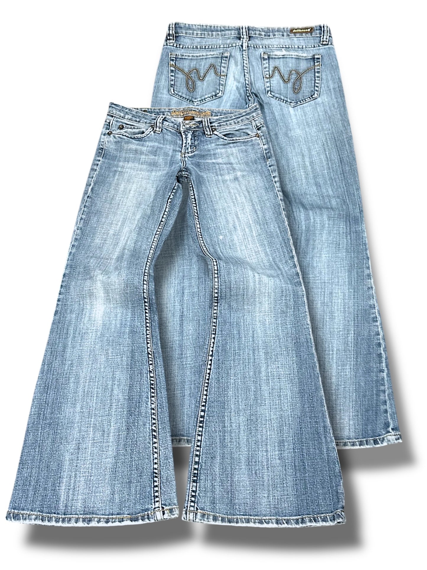 Vintage Y2K Low Waist Flared Damenjeans (M)