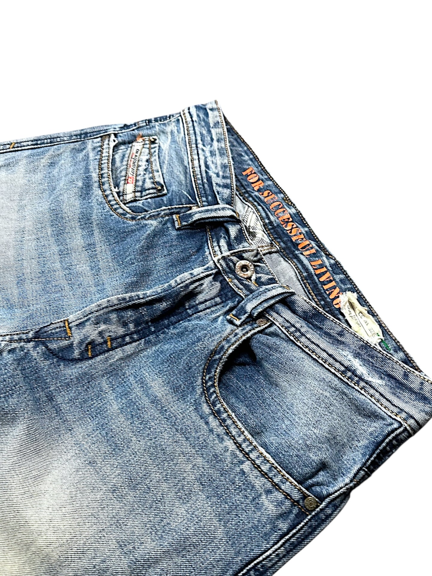 Vintage Diesel Y2K Straight Leg Jeans (L)