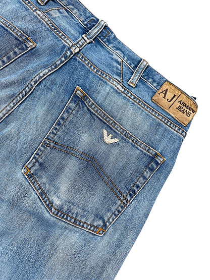 Vintage Armani Straight Leg Jeans (S)