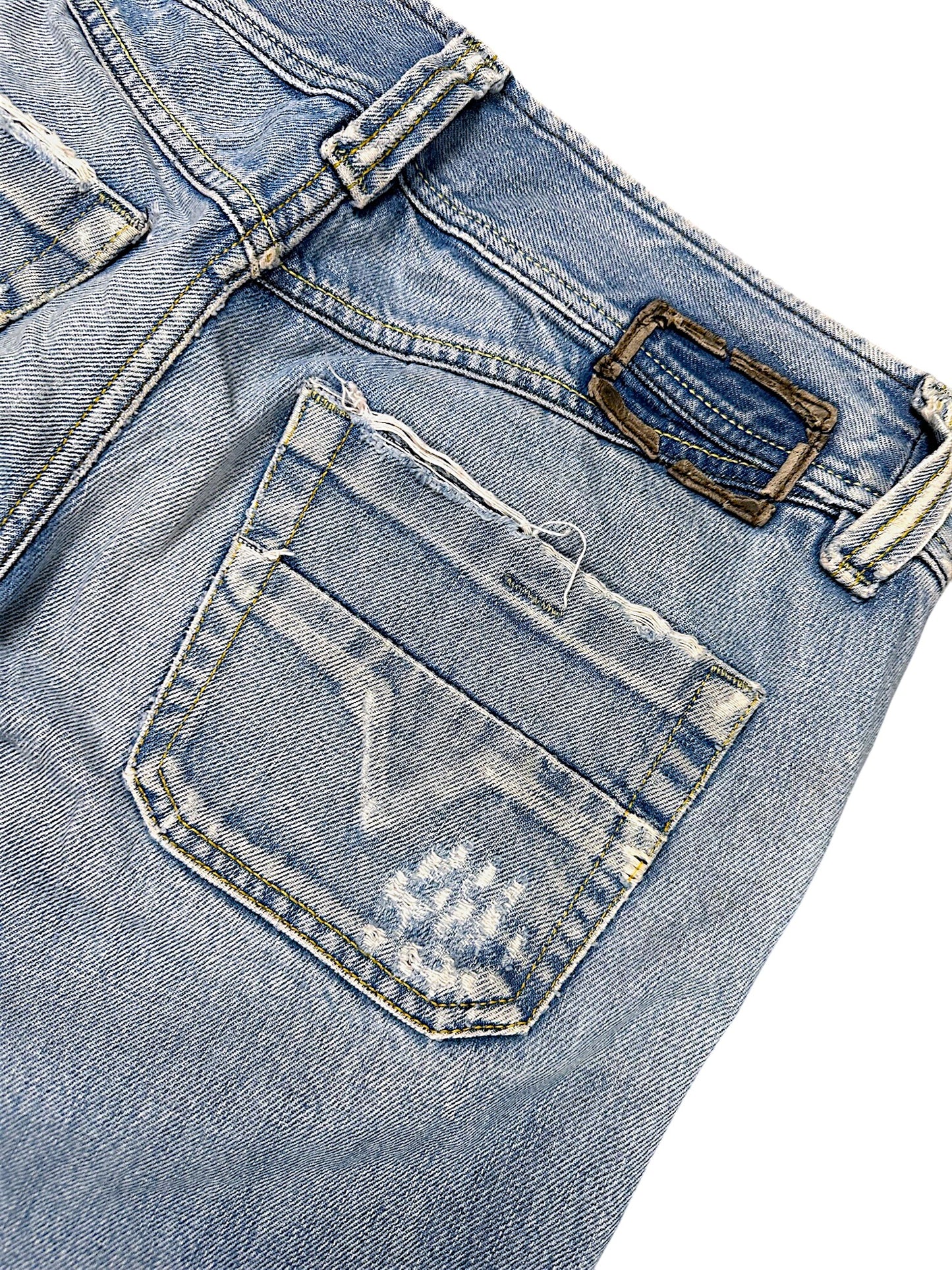 Vintage Diesel Y2K Flared Jeans (M)