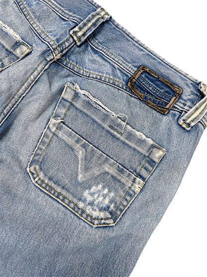 Vintage Diesel Y2K Flared Jeans (M)