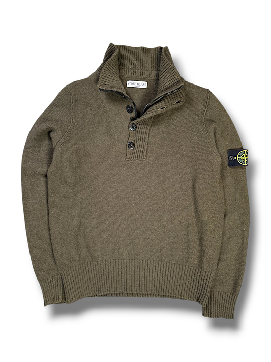 Vintage Stone Island Pullover mit Kragen (S)