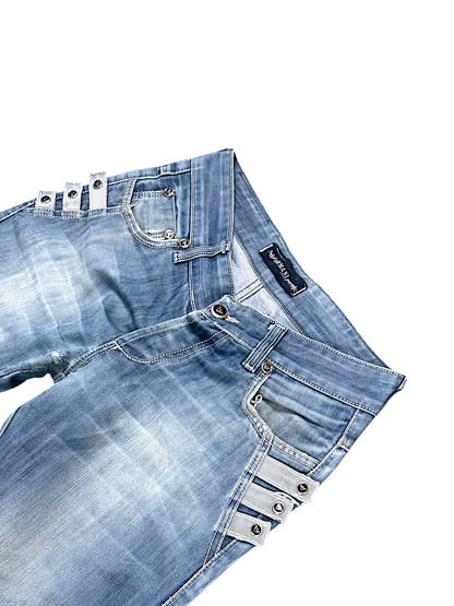 Vintage Armani Y2K Straight Leg Jeans (M)