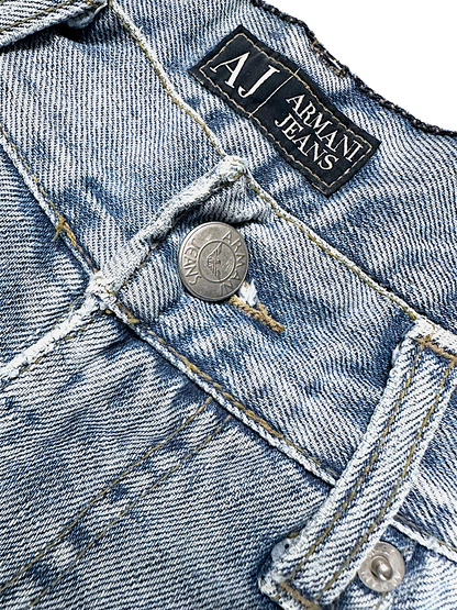 Vintage Armani Y2K Straight Leg Jeans (M)