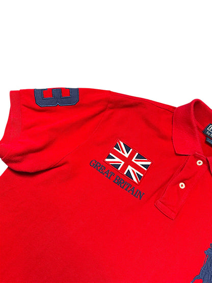 Vintage Ralph Lauren Y2K „UK“ Polo (L)