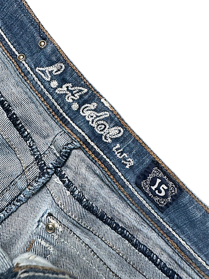 Vintage L.A Idol Y2K Bootcut / Flared Damenjeans (L)