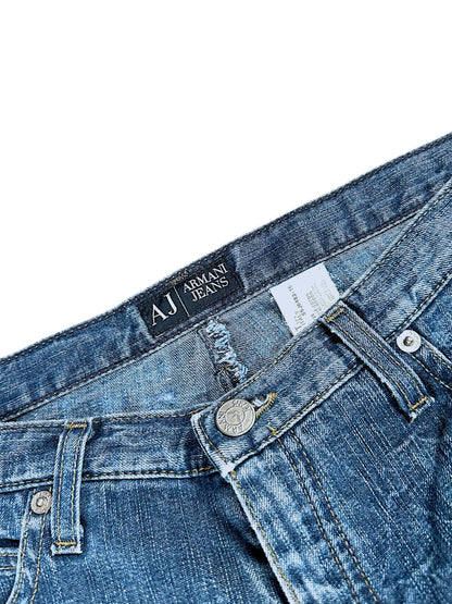 Vintage Armani Straight Leg Jeans (S)