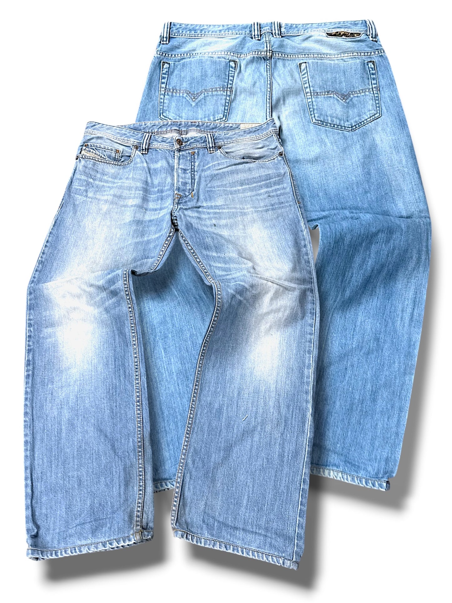 Vintage Diesel Y2K Baggy Jeans (S)