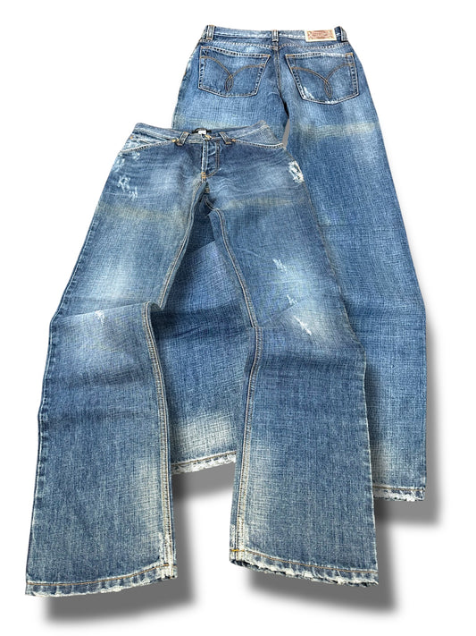 Vintage Versace straight leg Jeans (L)