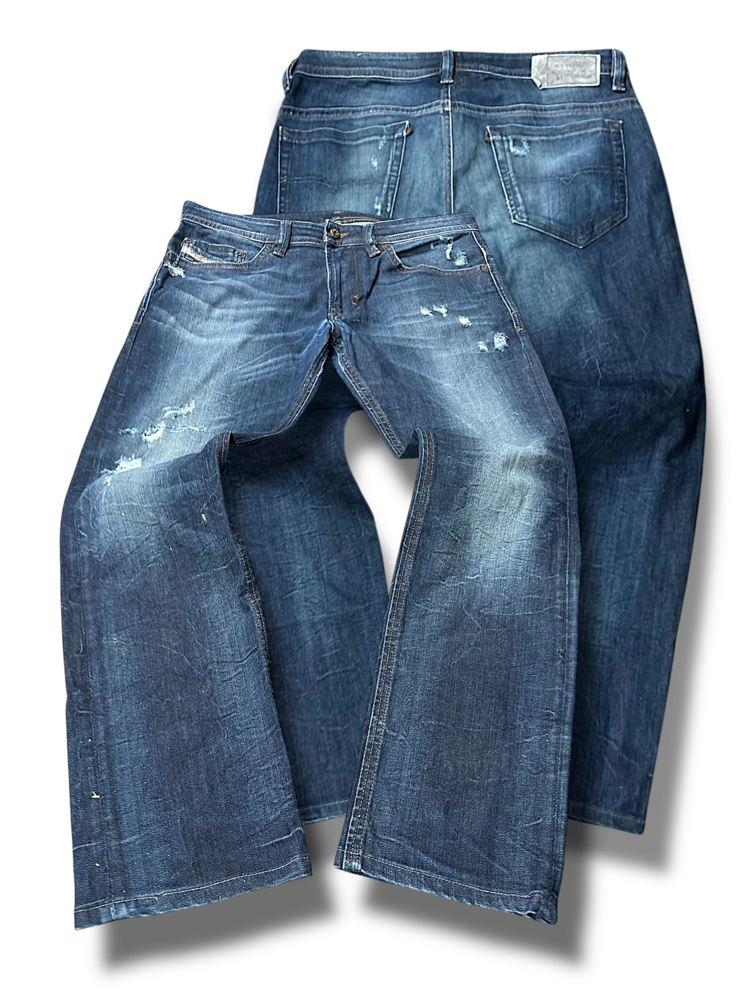 Vintage Diesel Y2K Straight Leg Jeans (S)