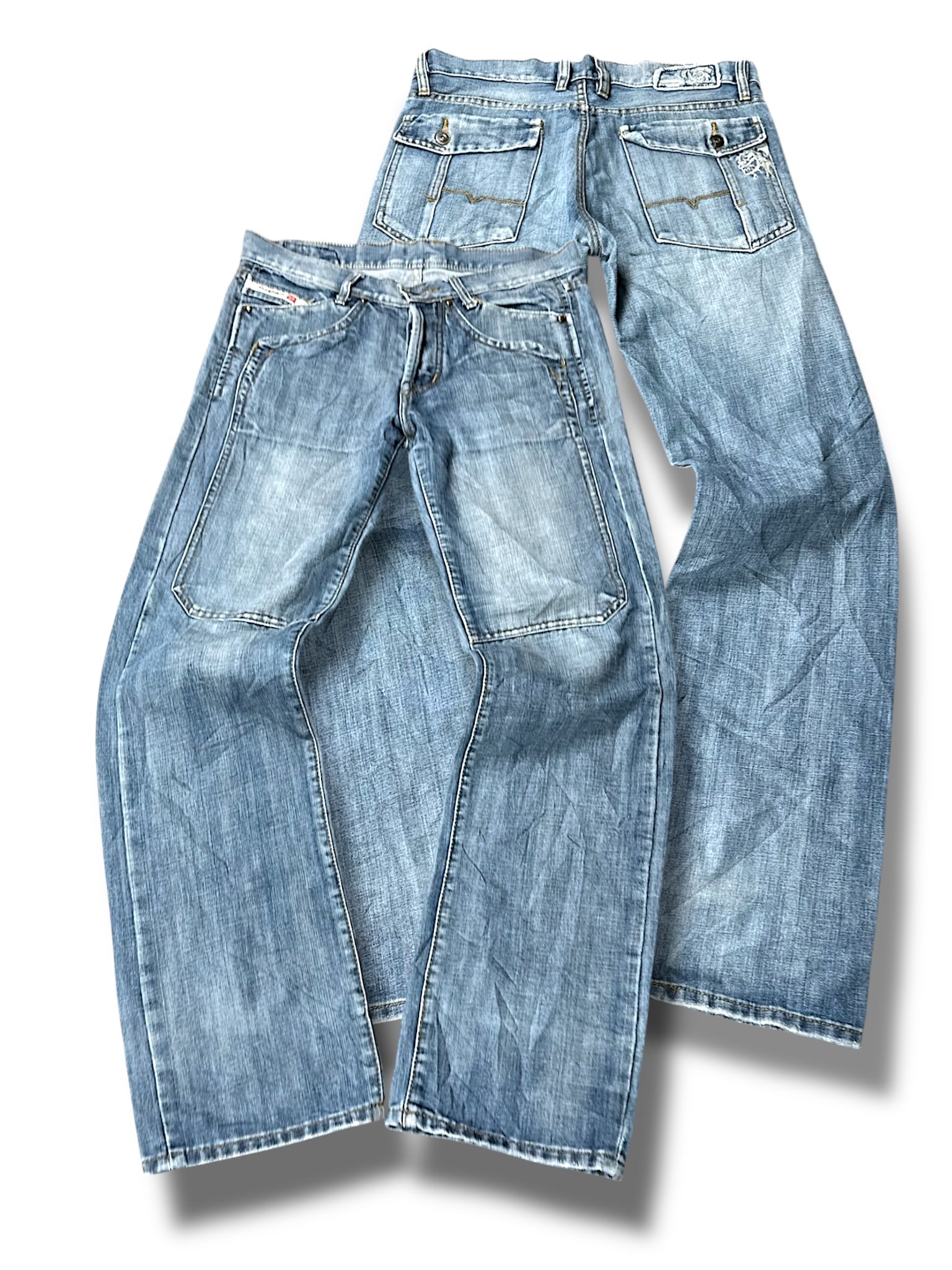 Vintage Diesel Y2K Straight Leg Jeans (L)