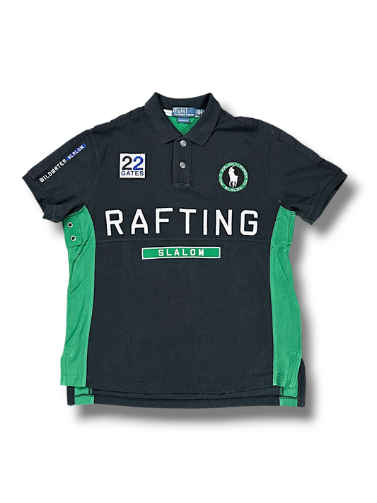 Vintage Ralph Lauren Y2K „RAFTING“ Polo (L)