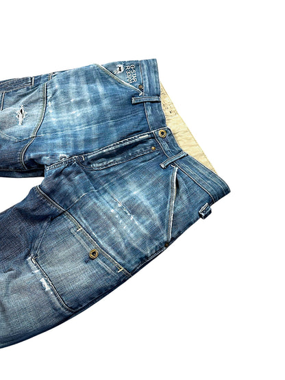 Vintage G-Star Y2K Flared Jeans (M)